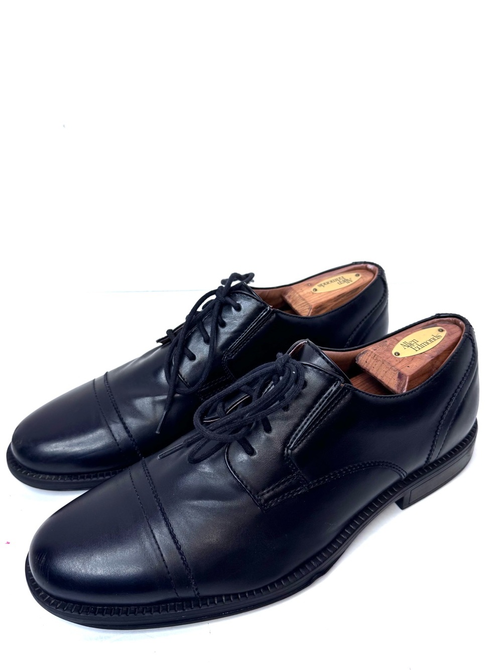 Dockers Men’s 10M Black Dress Oxford Shoes Cap Toe Lace Up 90-2626A